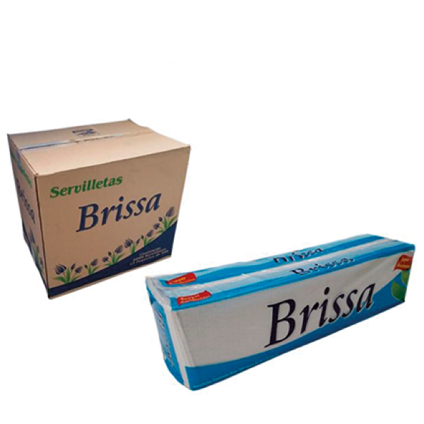 CAJA Servilleta Brissa 12 paquetes c / 500